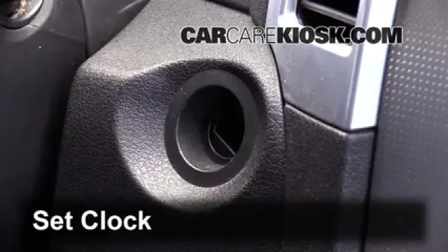 2008 Jeep Grand Cherokee Laredo 3.0L V6 Turbo Diesel Reloj Fijar hora de reloj